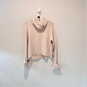 Chelsea28 Cowl Neck Cream Sweater